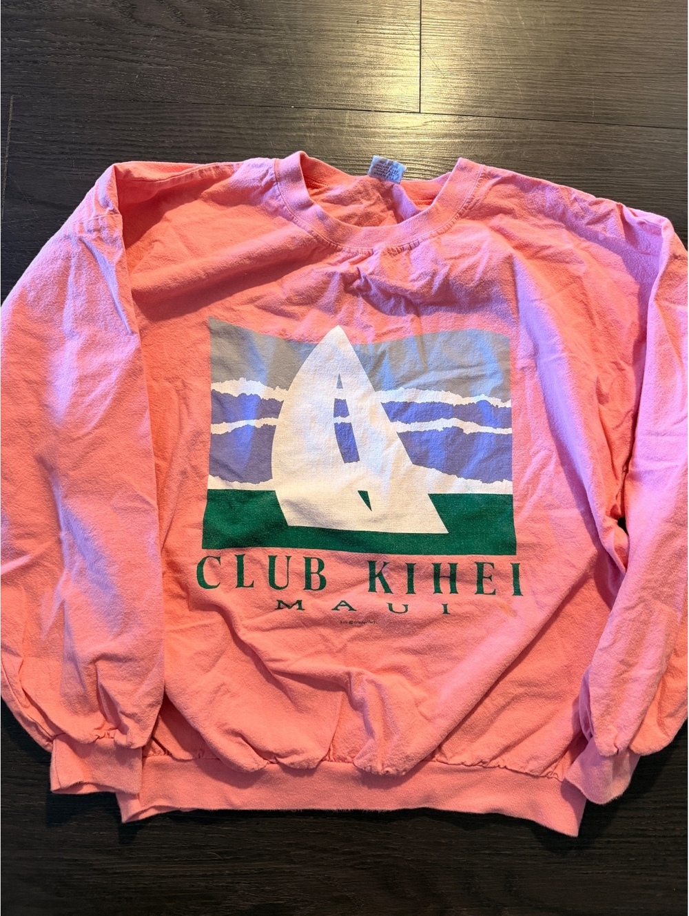 NOS Vintage 80s Crazy Shirts Club Kihei Maui Sweatshirt M